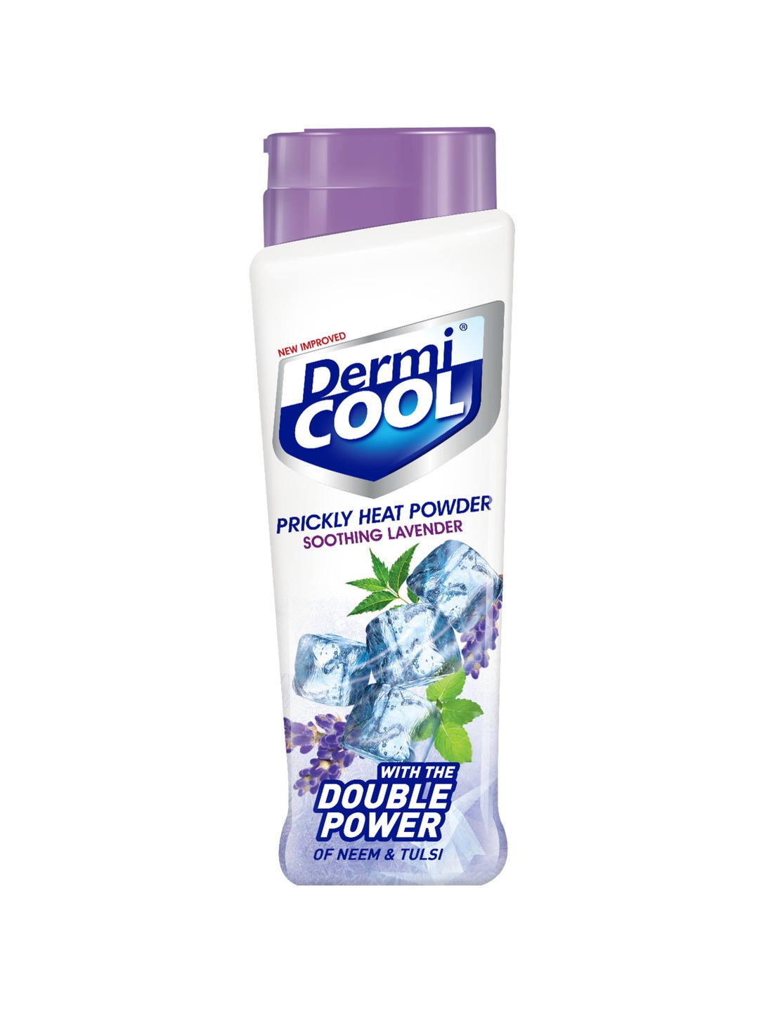 

DermiCOOL Soothing Lavender Prickly Heat Powder with Neem & Tulsi - 400 g, White