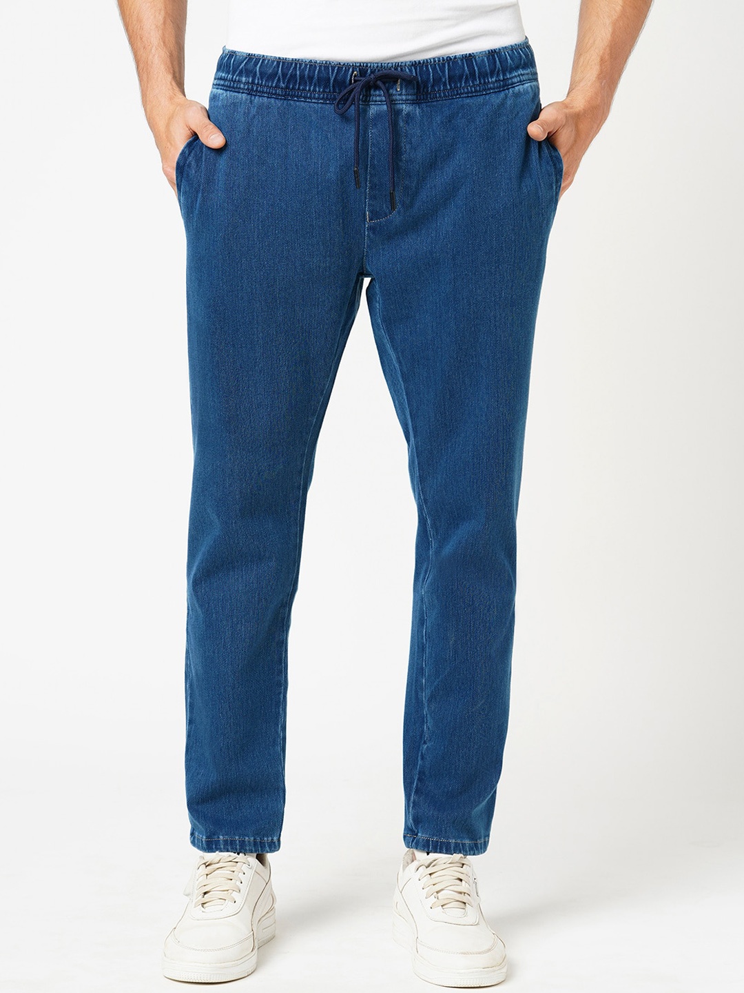 

HERE&NOW Men Slim Fit Stretchable Jeans, Na
