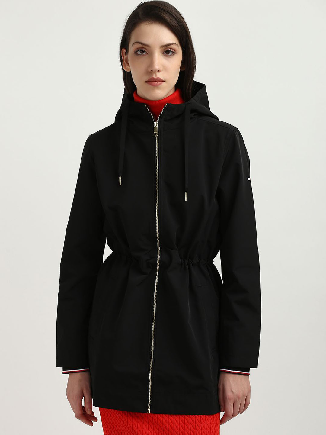 

Tommy Hilfiger Women Solid Bomber Jacket, Black