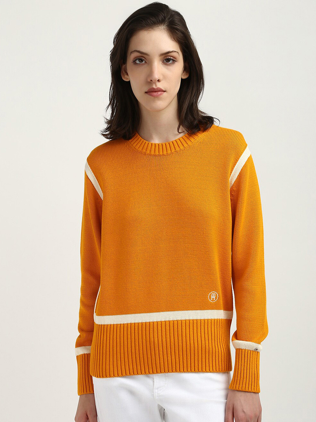 

Tommy Hilfiger Women Pullover Sweaters, Orange