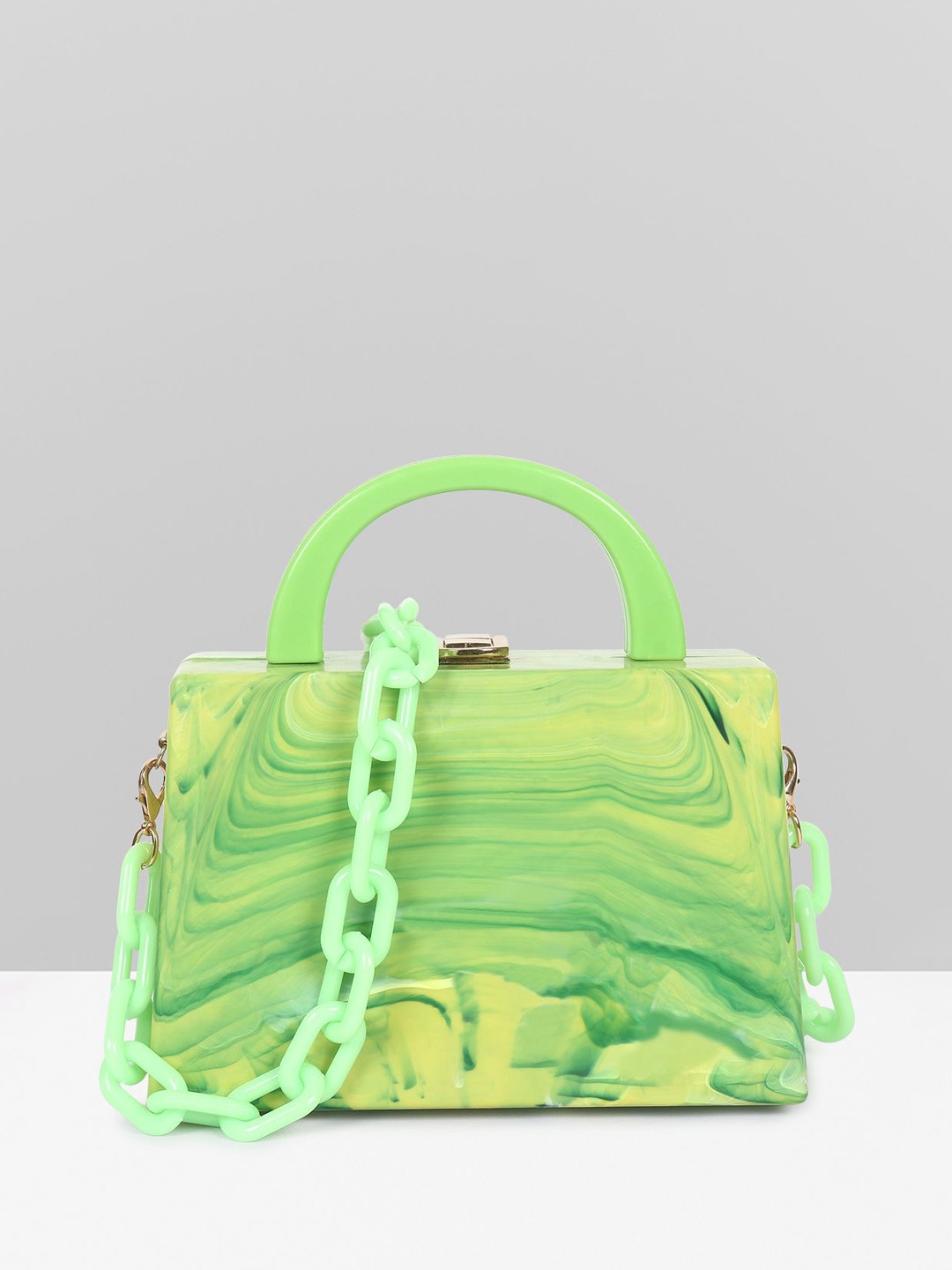 

Filauri PU Shopper Satchel with Bow Detail, Green
