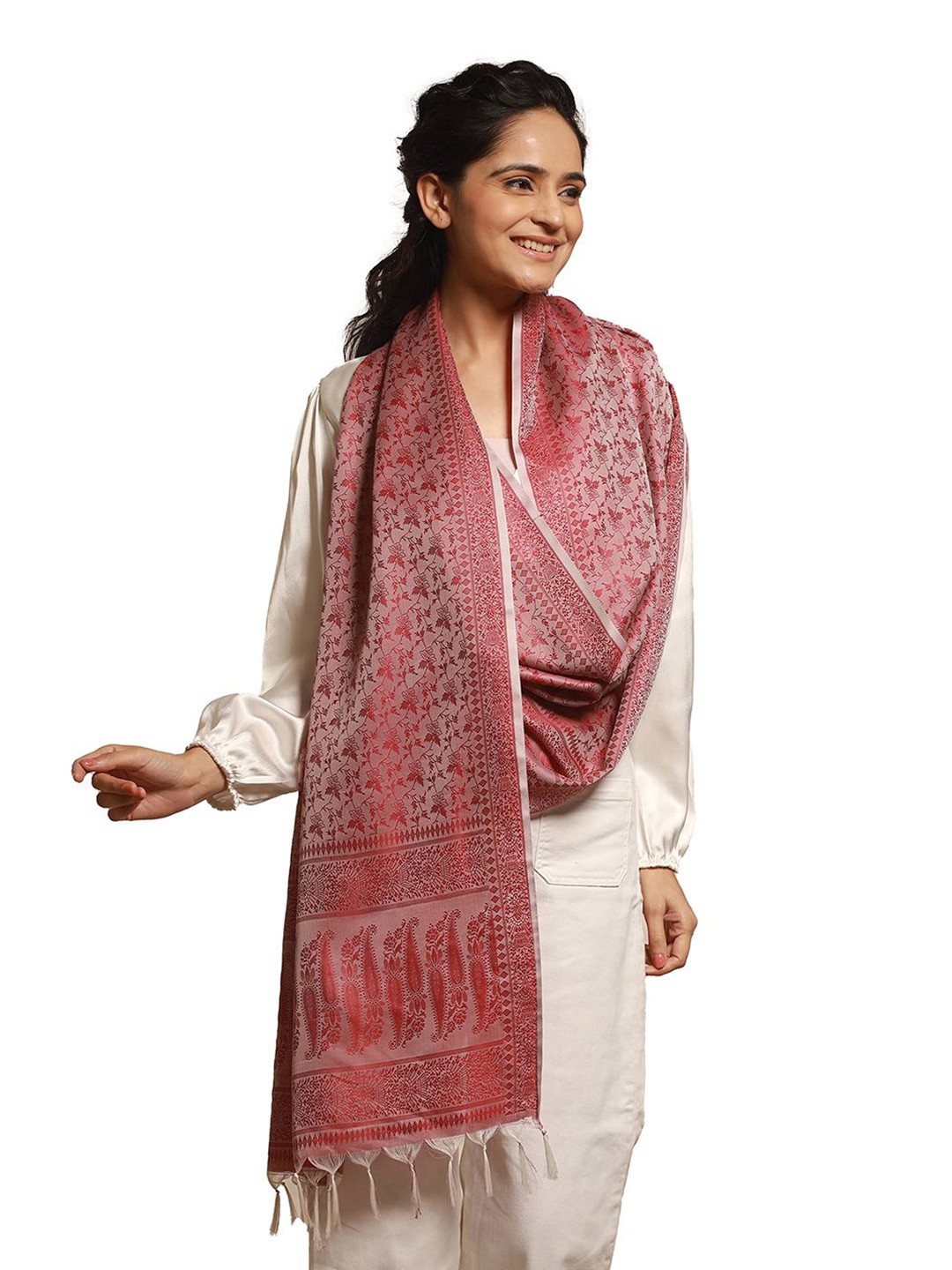 

CrossKulture Women Scarf, Red