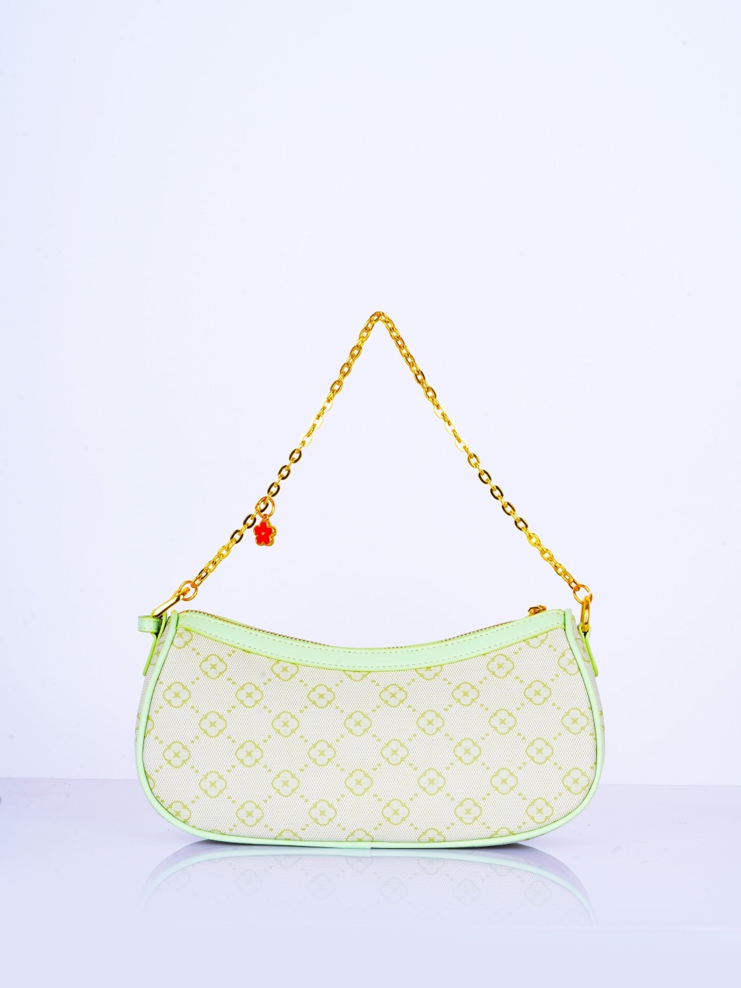 

CHRONICLE PU Bucket Shoulder Bag, Green