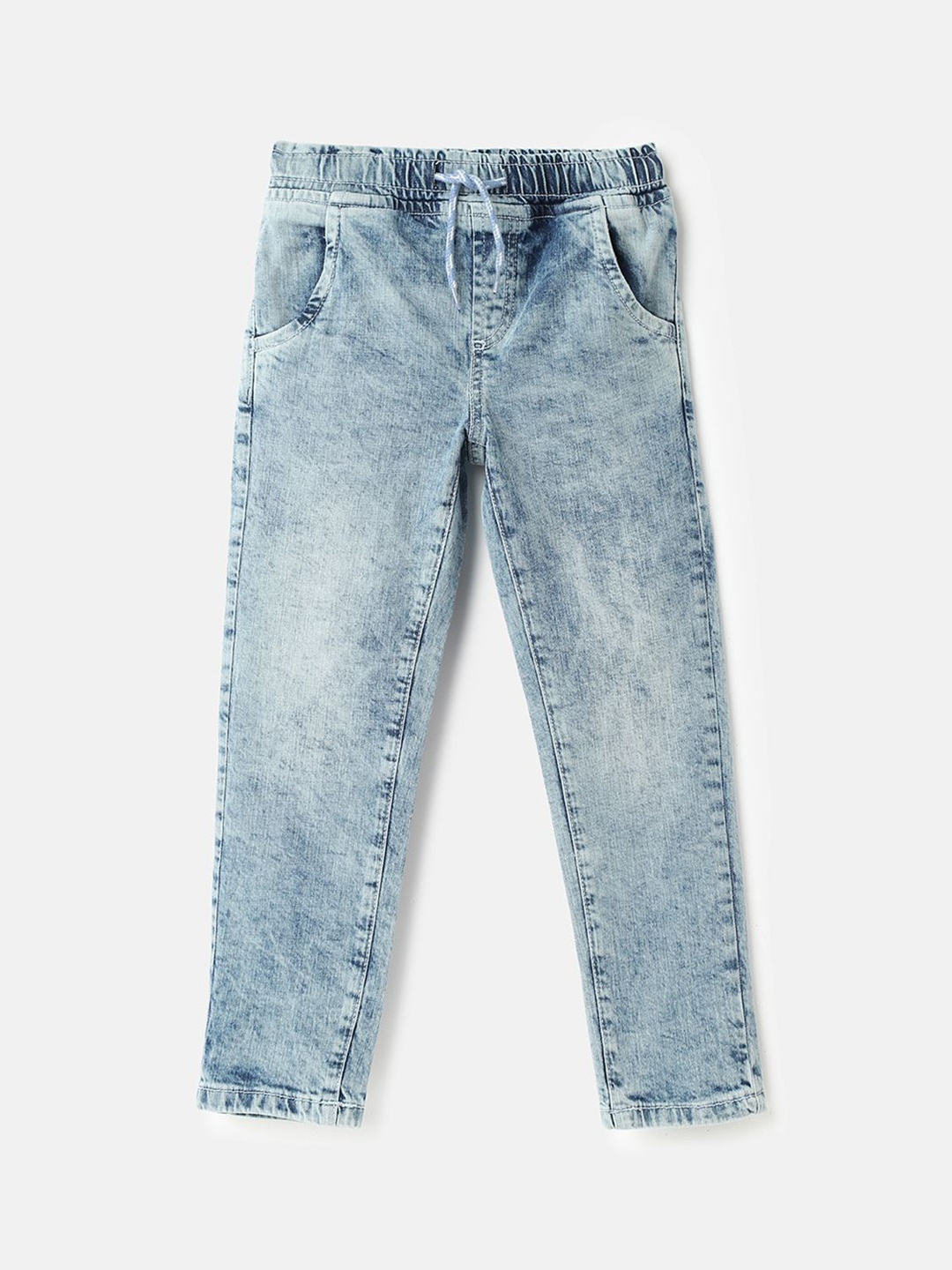 

United Colors of Benetton Boys Heavy Fade Jeans, Blue