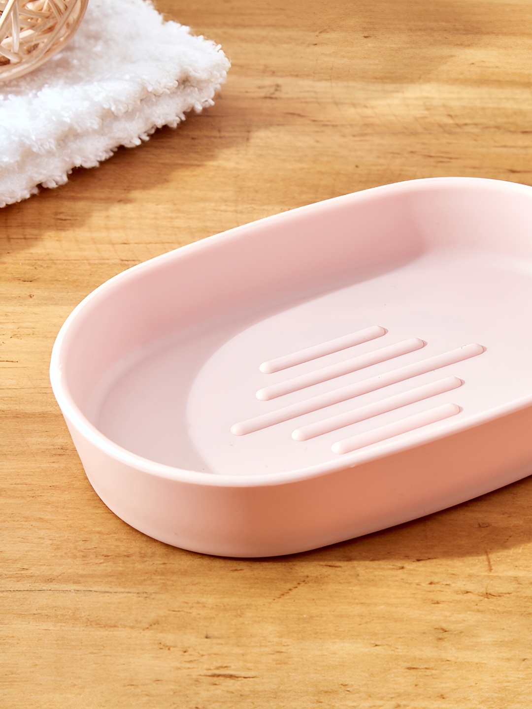

Home Centre Pink Solid Polypropylene Soap Dish