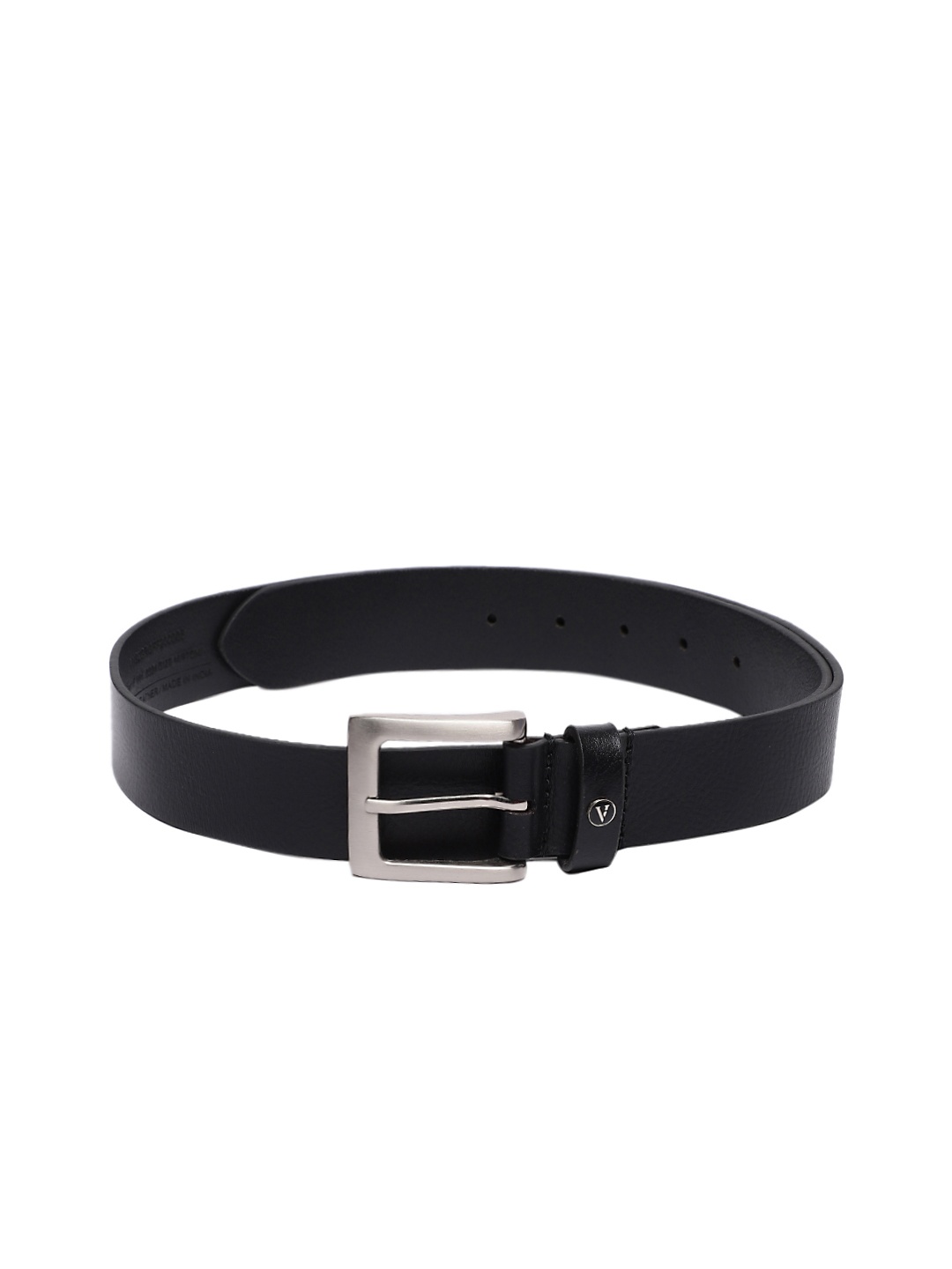 

Van Heusen Men Textured Leather Formal Belt, Black