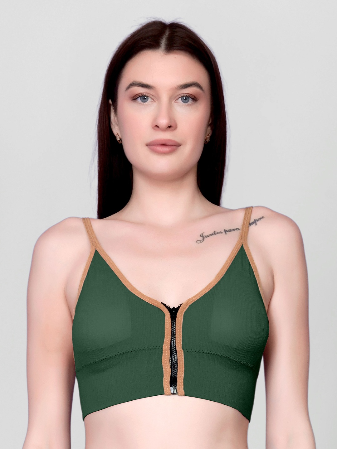 

Flenzy Bra Full Coverage GBra024_G, Green