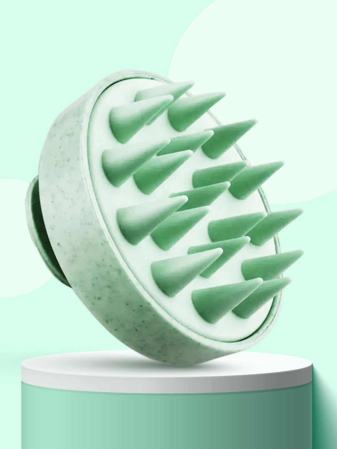 

MATRA Hair Scalp Massager & Shampoo Brush For Hair Growth, Green