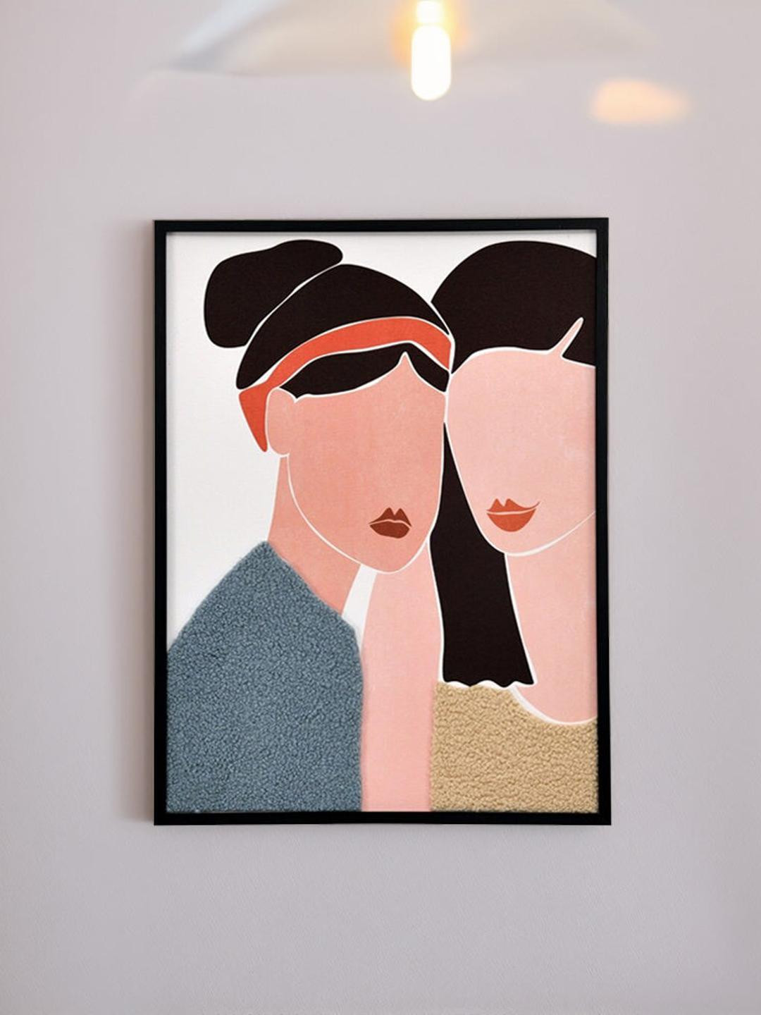 

Athome by Nilkamal Grey & Black 1 Piece Canvas Wall Paintings