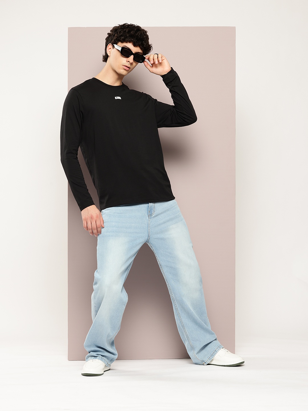 

Kook N Keech Men Oversized T-shirt, Black