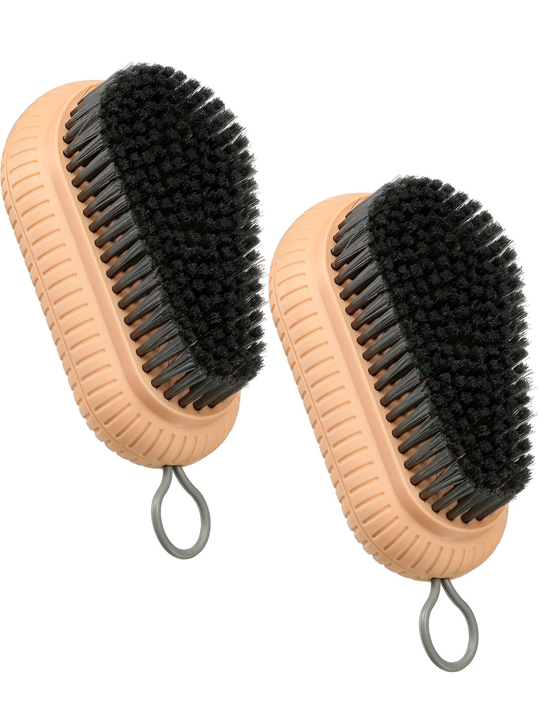 

P-Plus International Pink & Black Pack Of 2 Solid Plastic Scrubber Brush