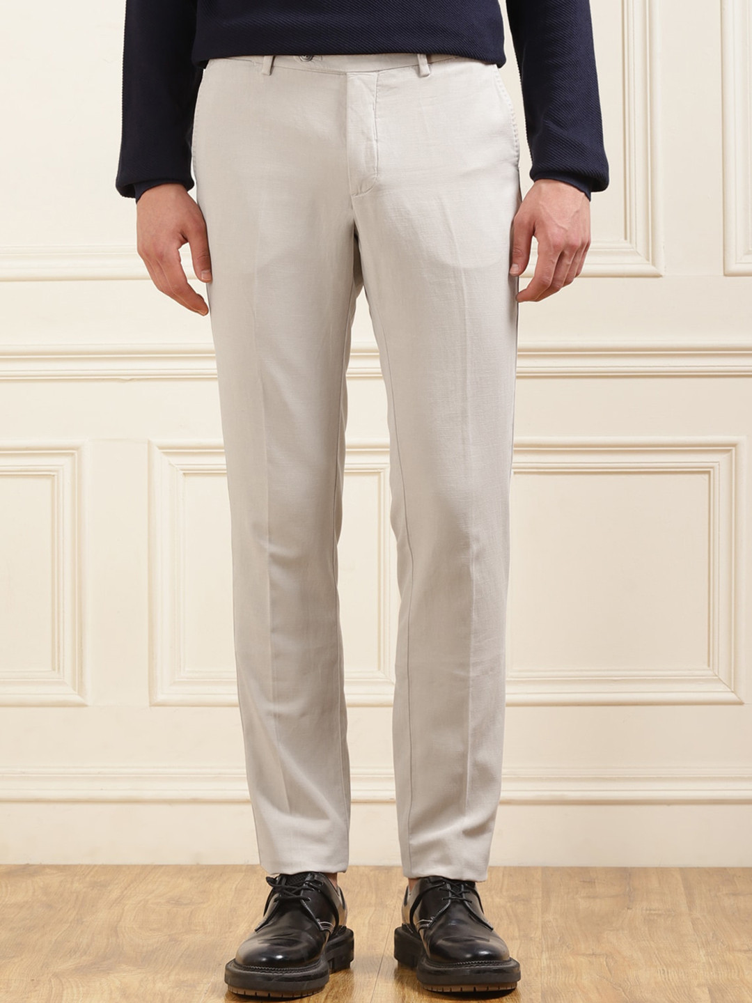 

HACKETT LONDON Men Regular Fit Trousers, Na