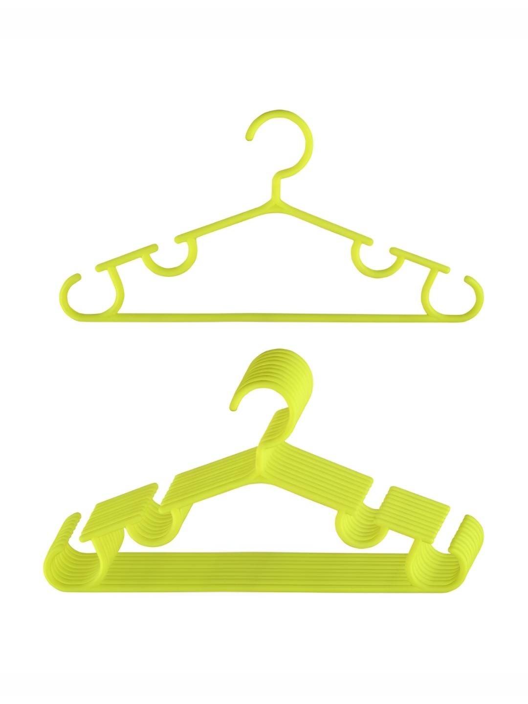 

Kuber Industries 10 Pieces Yellow Bar Hangers