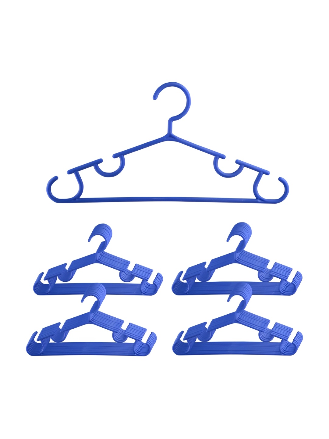 

Kuber Industries Pack of 40 Blue Bar Hangers