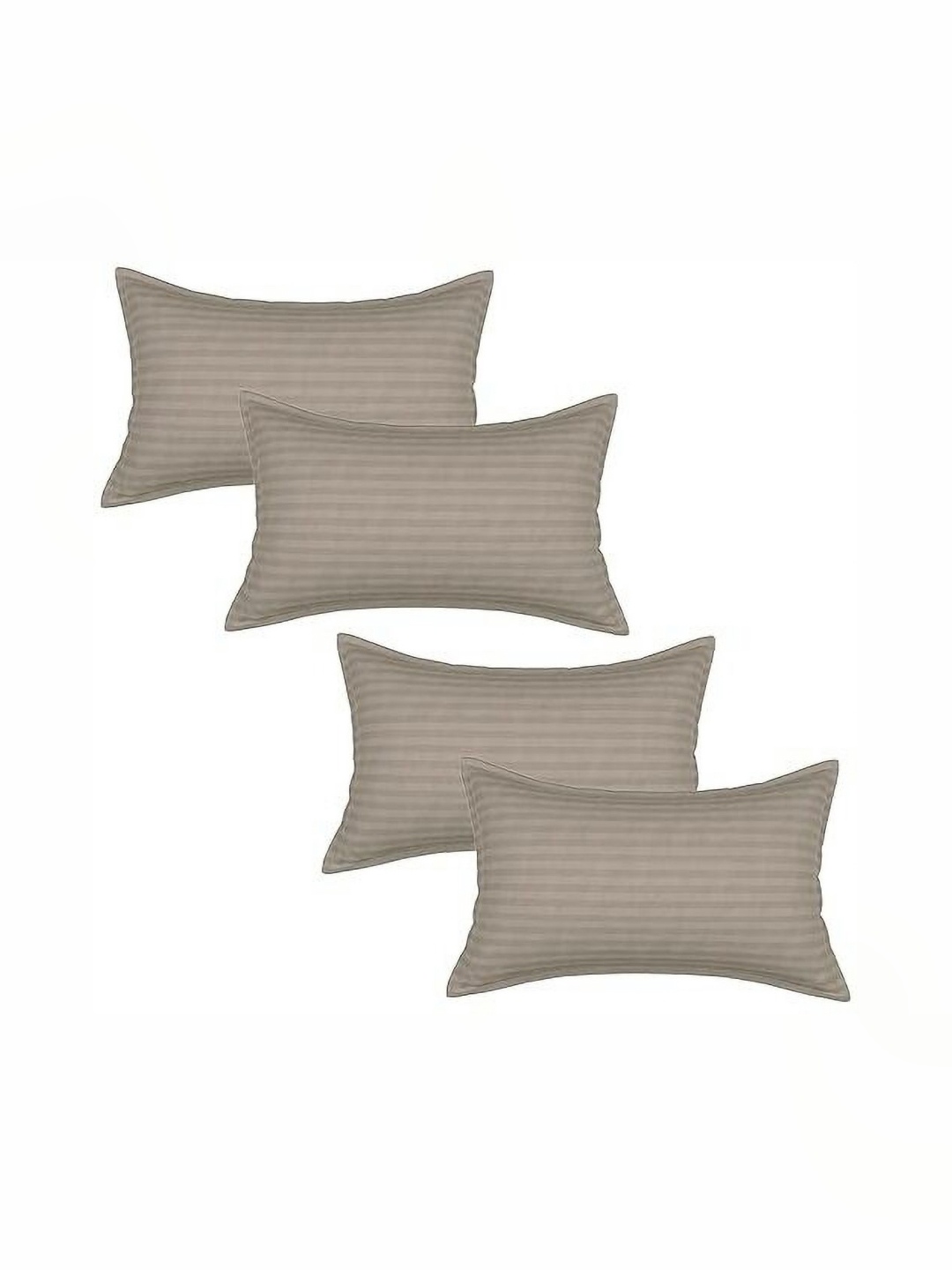 

RF RELAXFEEL Beige Set of 4 Fibre Filled Polycotton Breathable Sleep Pillow
