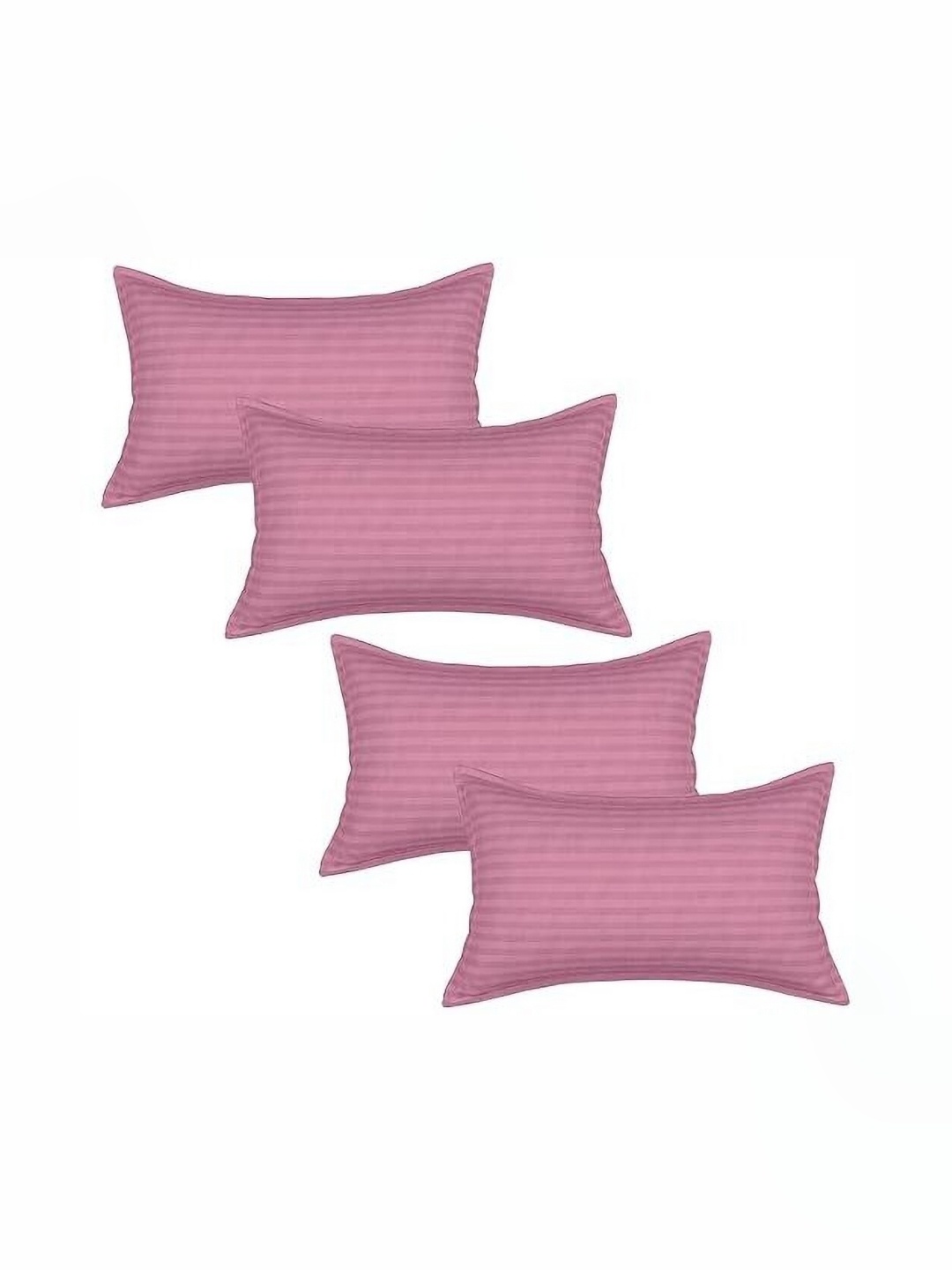 

RF RELAXFEEL Pink Set of 2 Fibre Filled Polycotton Breathable Sleep Pillow