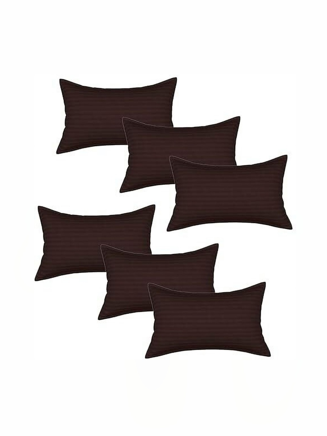 

RF RELAXFEEL Brown Set of 5 Fibre Filled Polycotton Breathable Sleep Pillow
