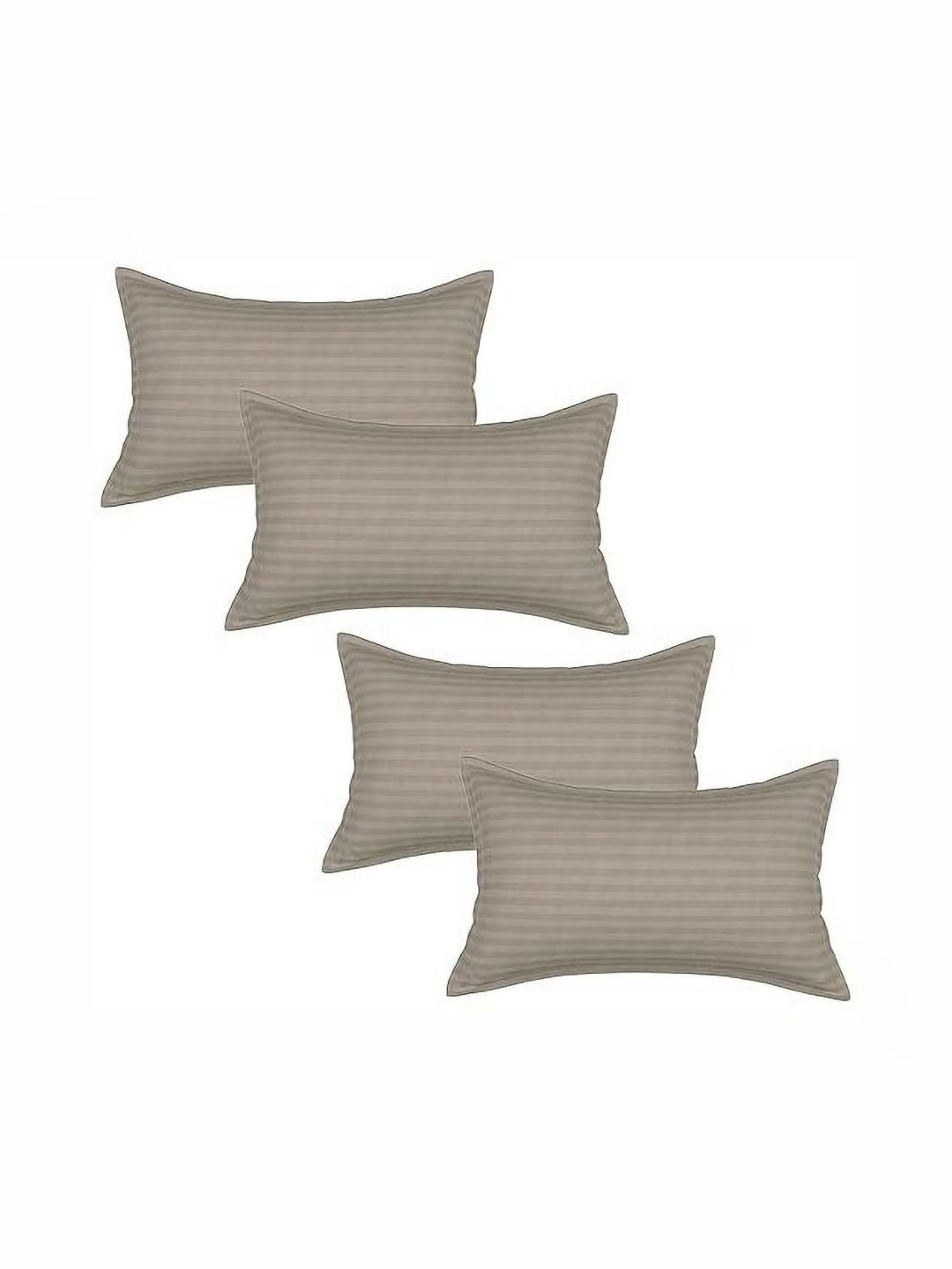 

RF RELAXFEEL Beige Set of 4 Fibre Filled Polycotton Breathable Sleep Pillow