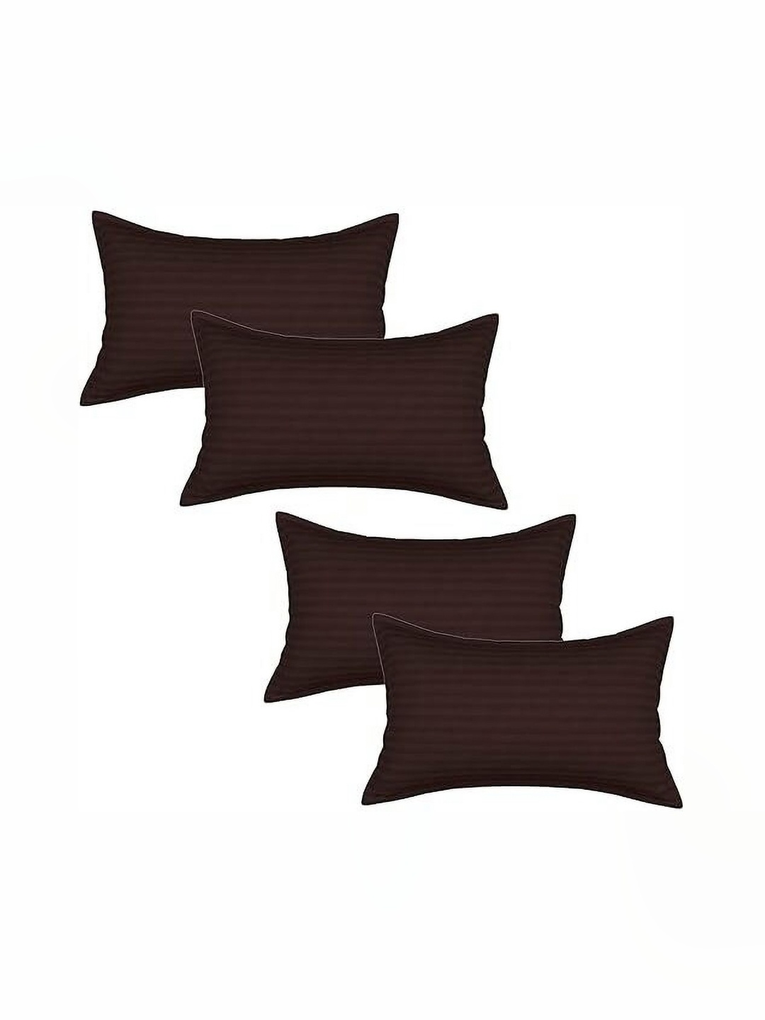 

RF RELAXFEEL Brown Set of 4 Fibre Filled Breathable Sleep Pillow