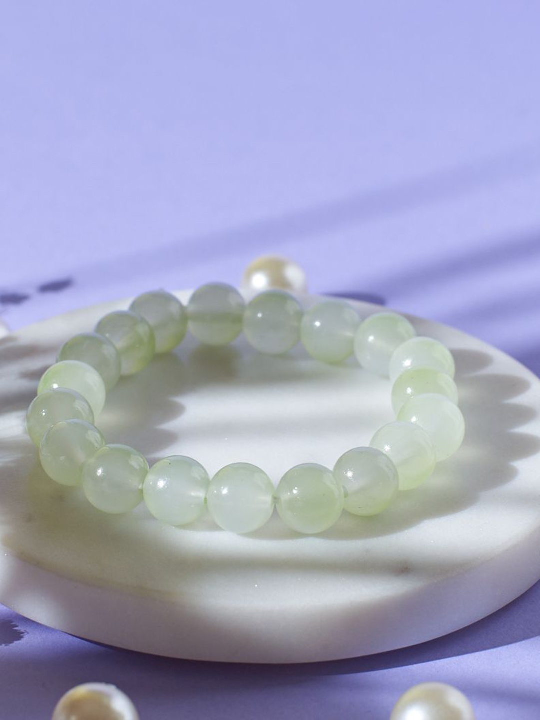 

SALTY Women Beaded Bracelet, Off white