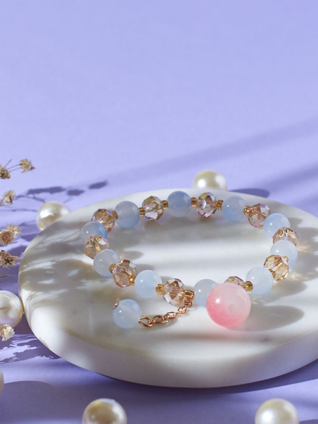 

SALTY Women Charm Bracelet, Rose