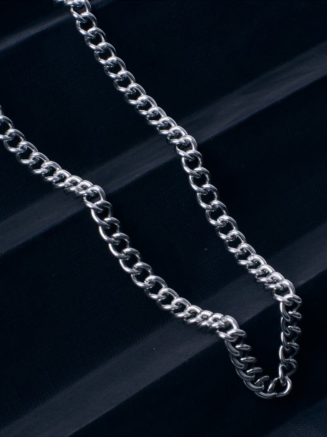 

SALTY Men Western Chain, Silver