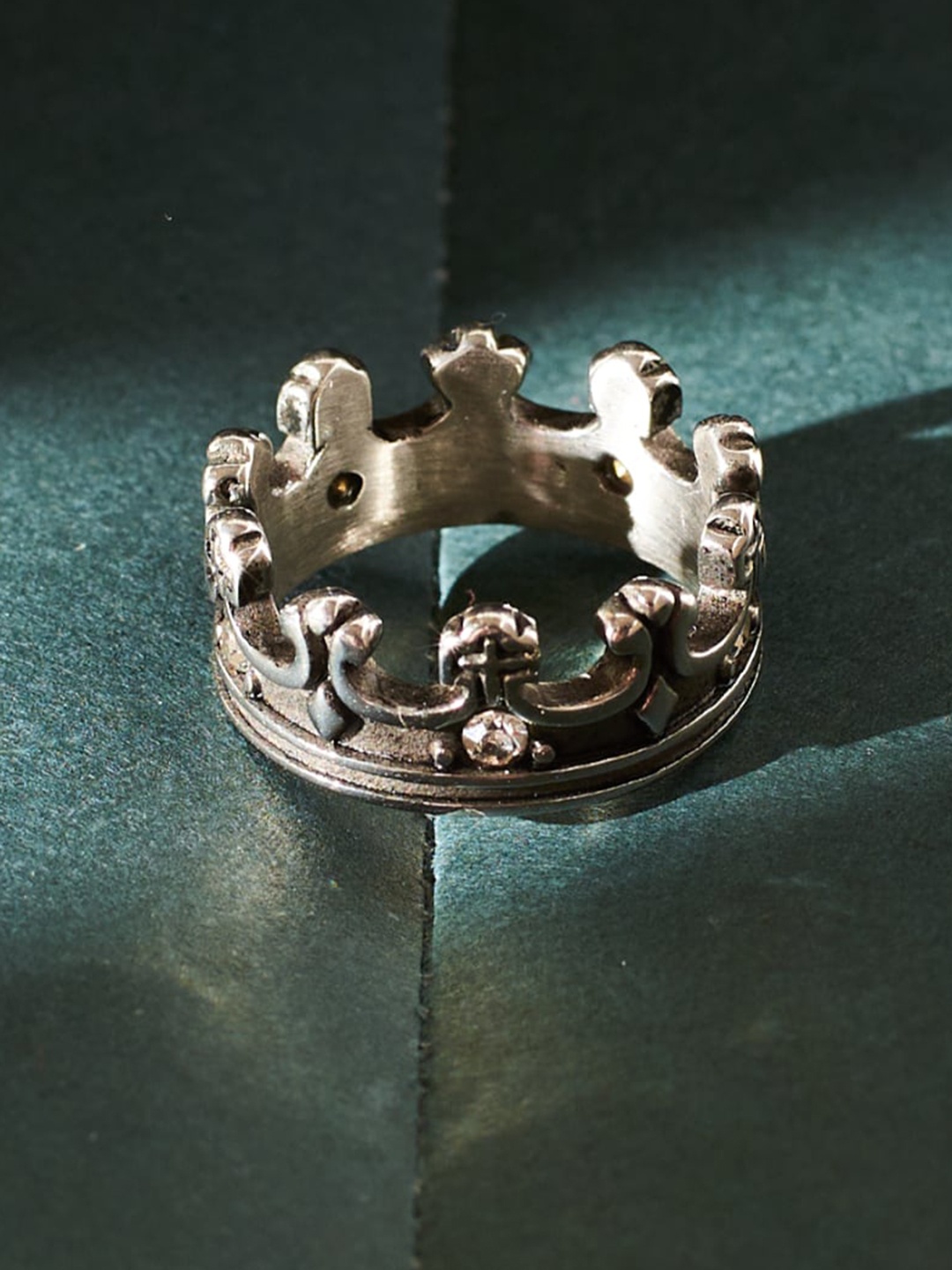 

SALTY Men Vanguard Finger Ring, Silver