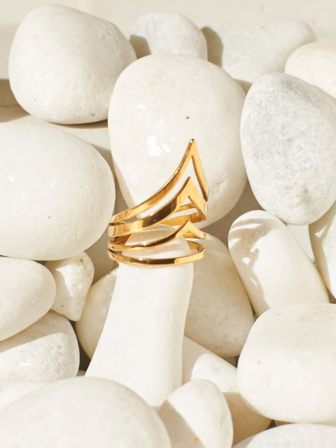 

SALTY Vows Finger Ring, Gold