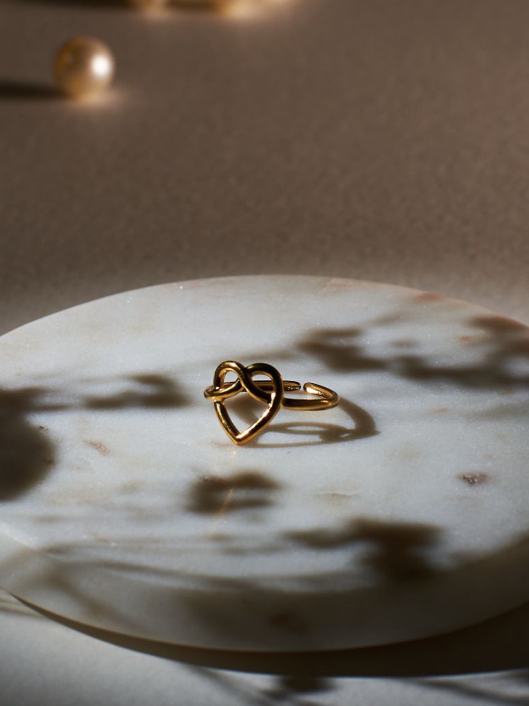 

SALTY Forever Yours Finger Ring, Gold