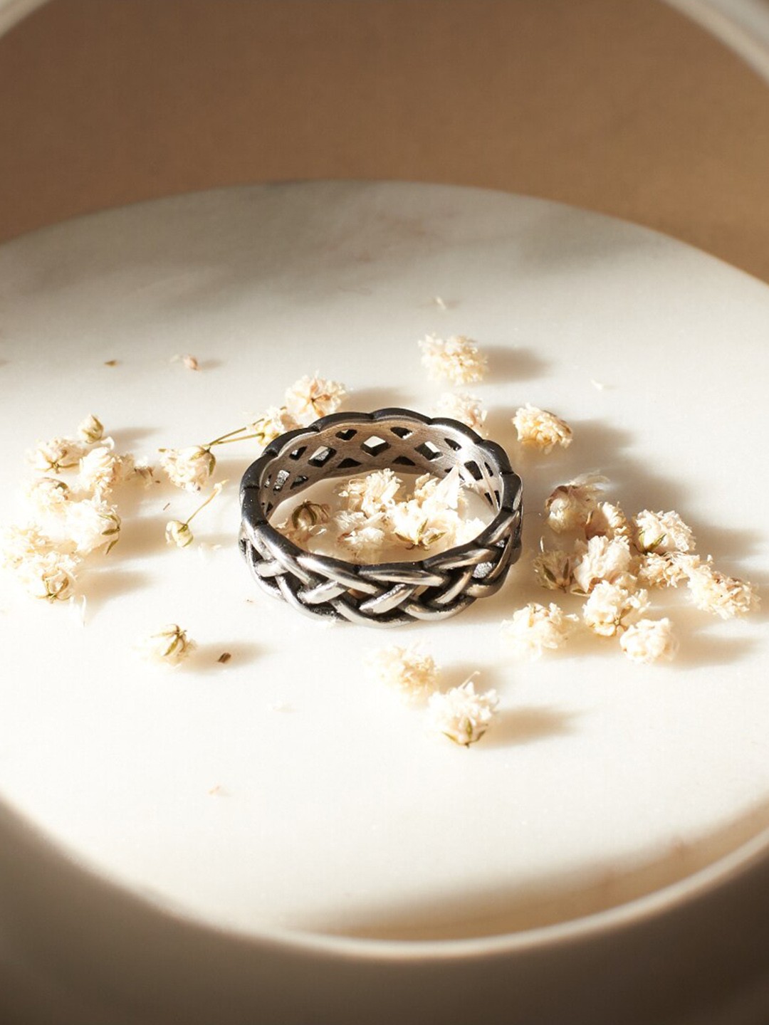 

SALTY Men Timeless Triumph Finger Ring, Silver