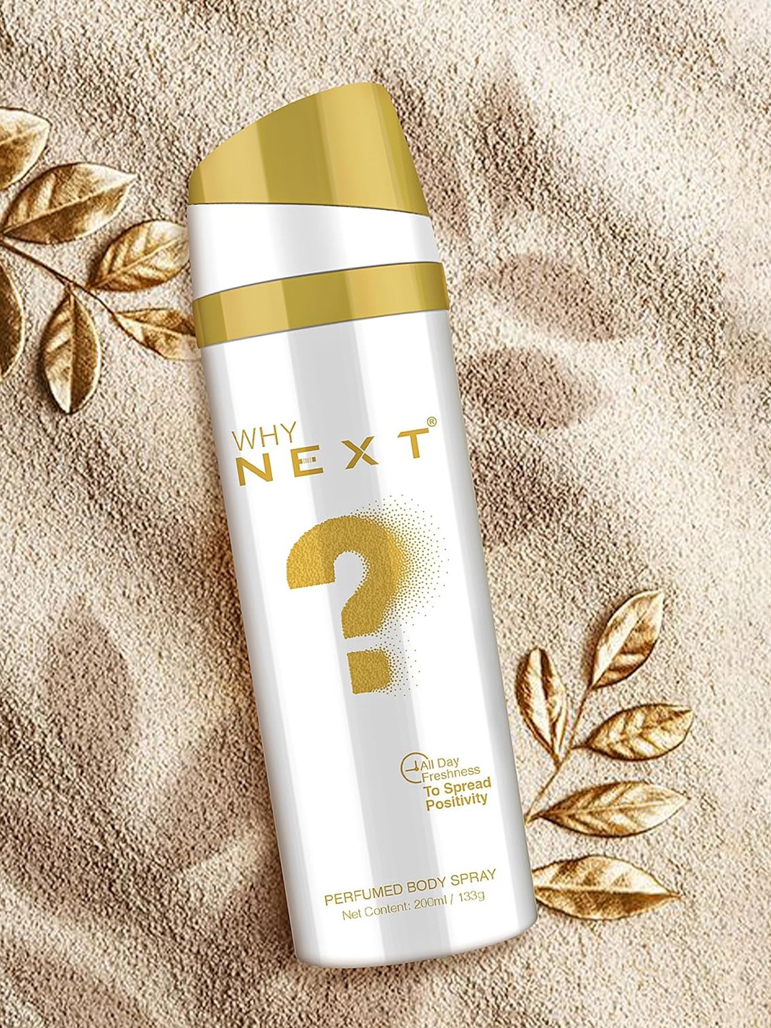 

NEXT CARE Why Next Perfumed Body Spray for All Day Freshness - 133 g, White