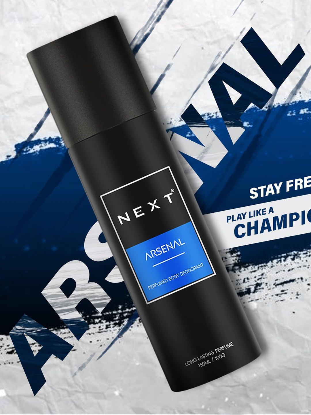 

NEXT CARE Next Arsenal Perfume Body Spray - 100 g, Black