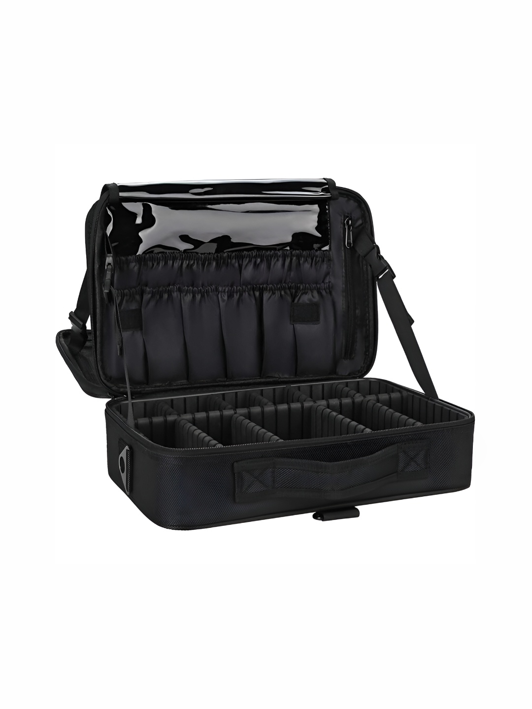 

Veoni BELLE Black Set of 1 Water Resistant Makeup Organiser Organisers