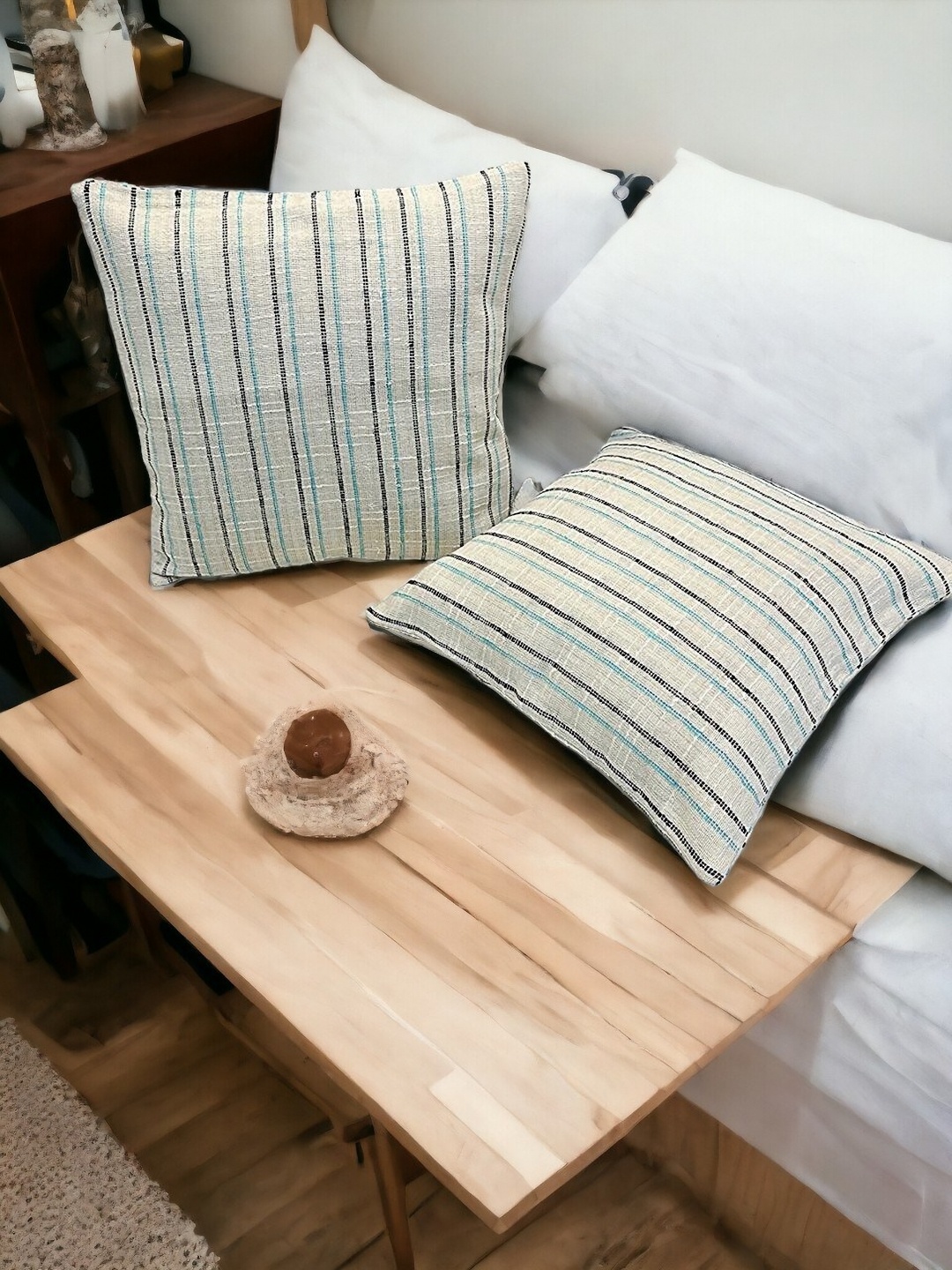 

THE COCOTIER Off White Set of 2 Cushion Covers