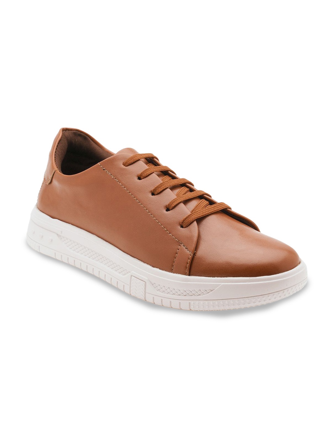 

R&B Men PU Slip-On Sneakers, Beige