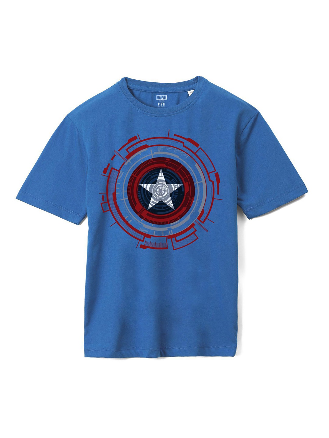 

Wear Your Mind Boys Avengers Printed T-shirt, Blue