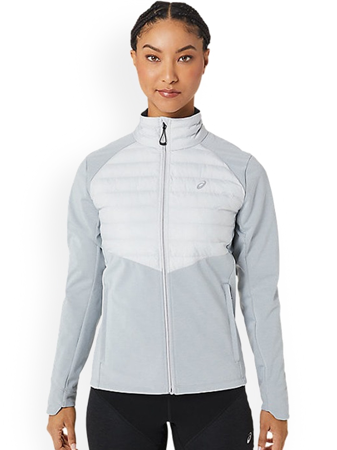 

ASICS WINTER RUN Sporty Jacket, Grey