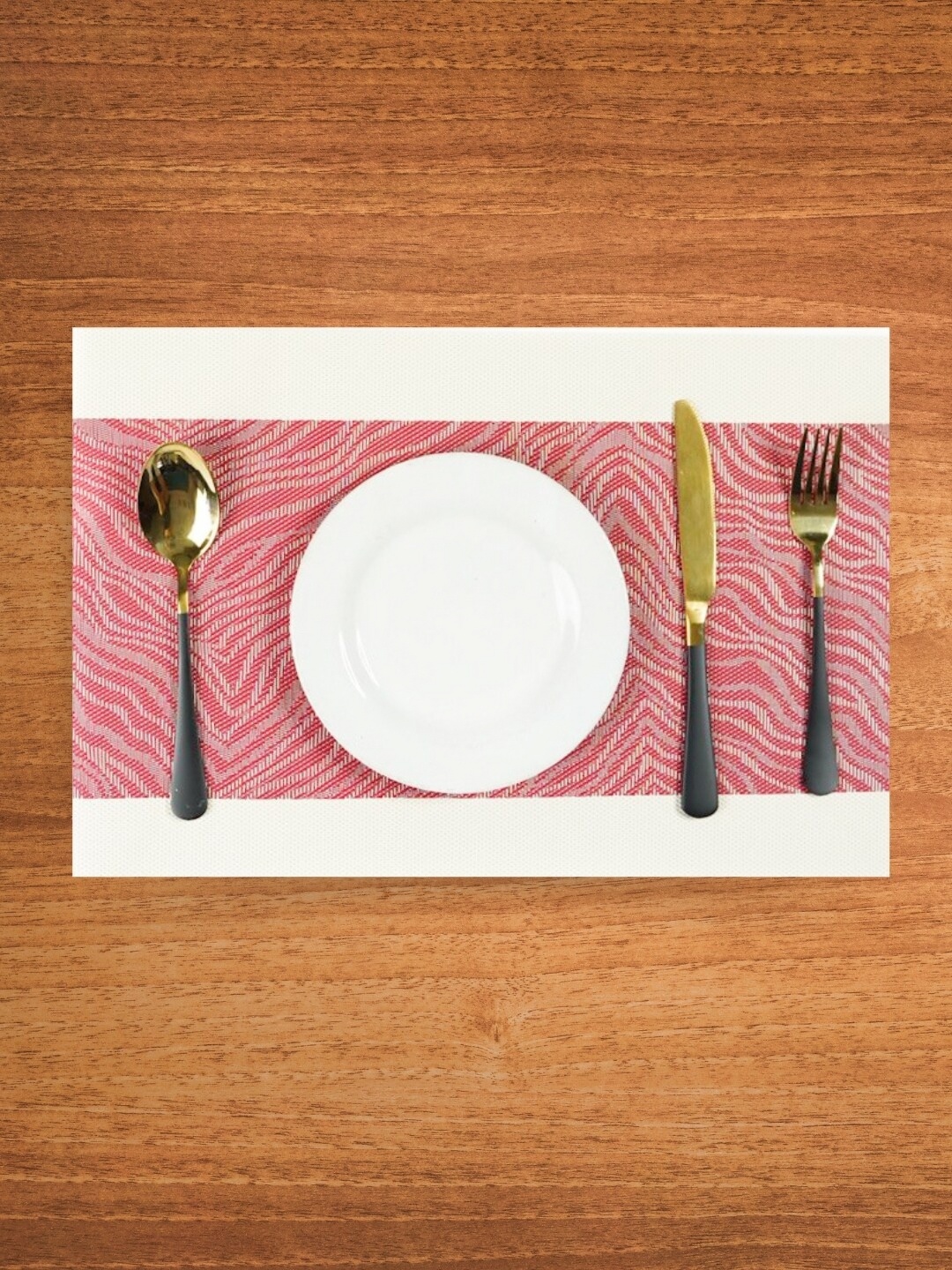 

UniKart Blue 4 Pieces Printed Table Placemats
