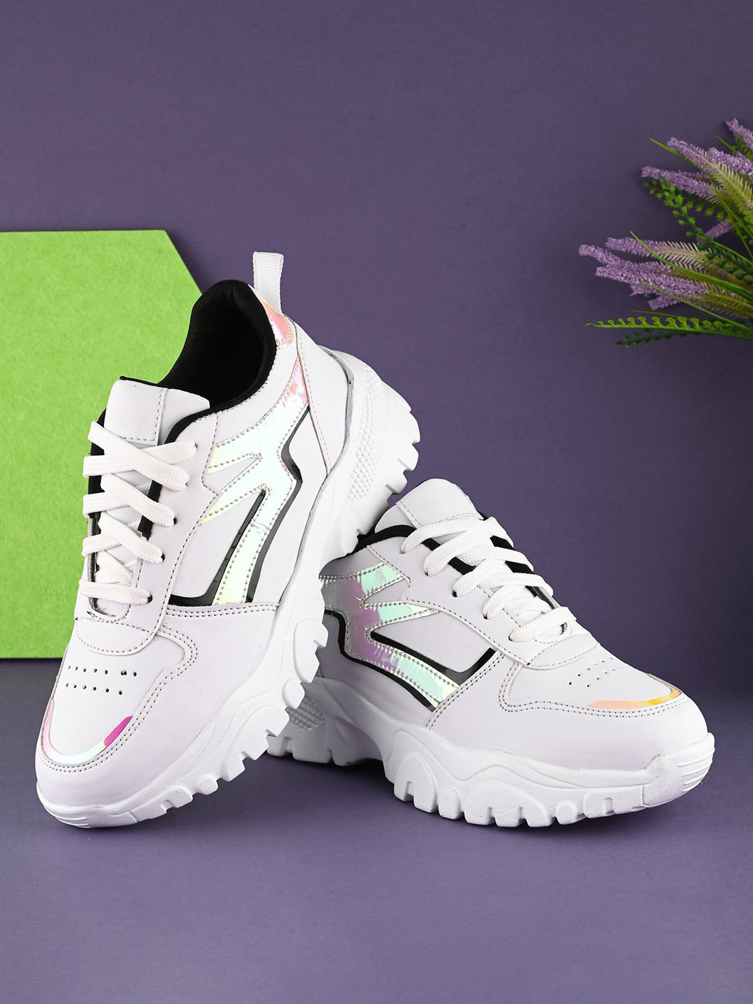 

The Roadster Lifestyle Co Women Regular Sneakers, White