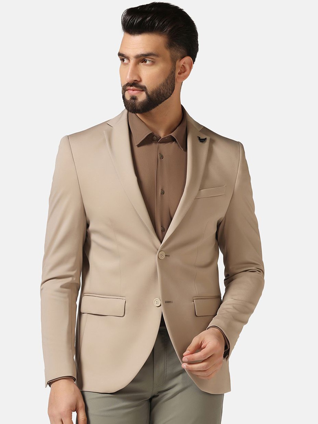 

Blackberrys Men Formal Mouse TechPro Blazer, Beige