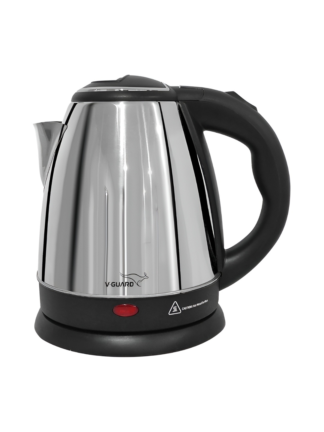 

V-Guard VKS15 Grey Stainless Steel Electric Kettle, Silver