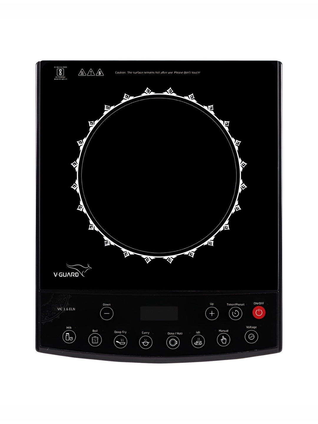 

V-Guard Black VIC 1.6 ELN Induction Cooktop