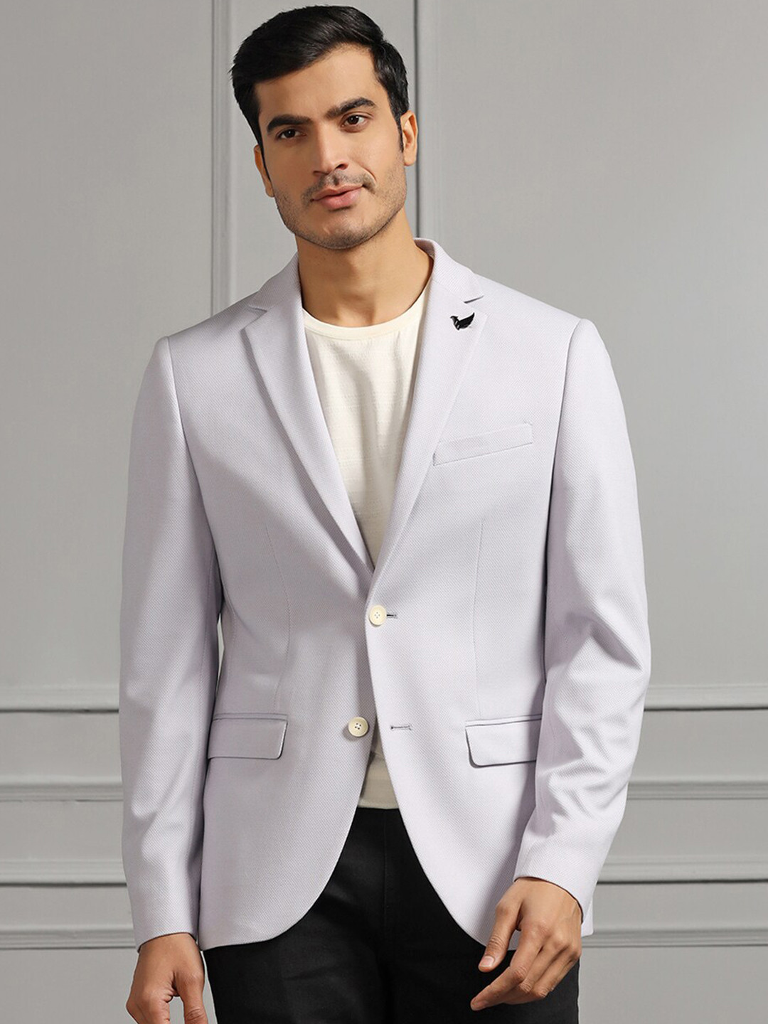 

Blackberrys Slim-Fit Single-Breasted Blazer, Lavender