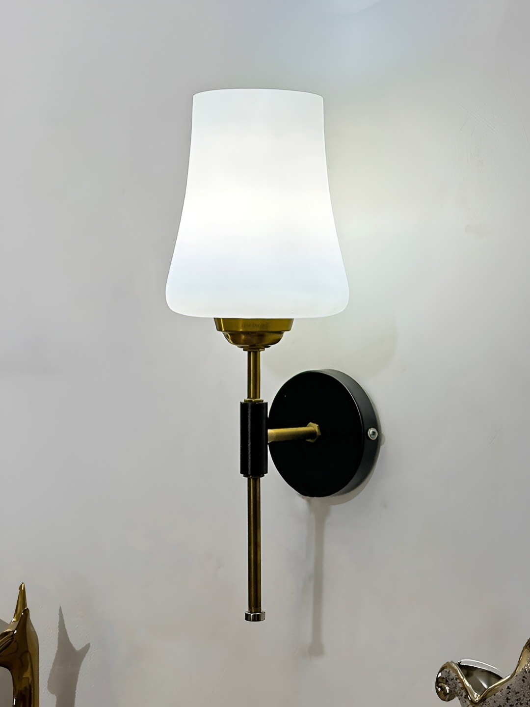 Lyse Decor White Metal Wall Lamp