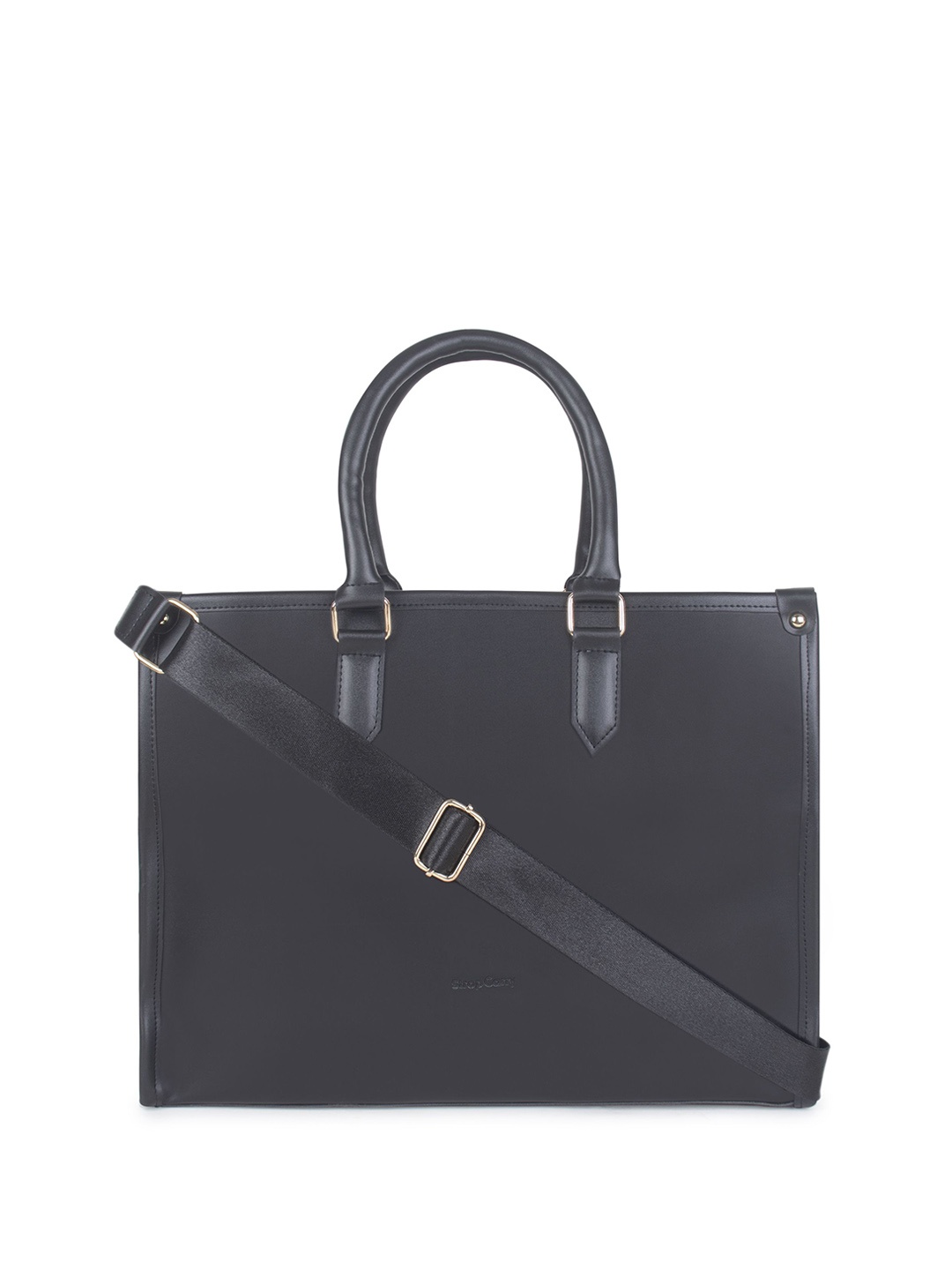 

Stropcarry Oversized Structured Handheld Bag, Black