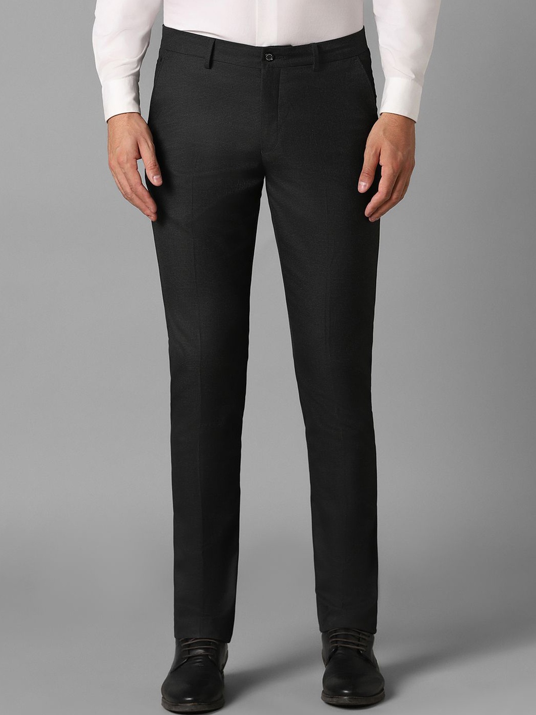 

Louis Philippe Men Slim Fit Trousers, Grey