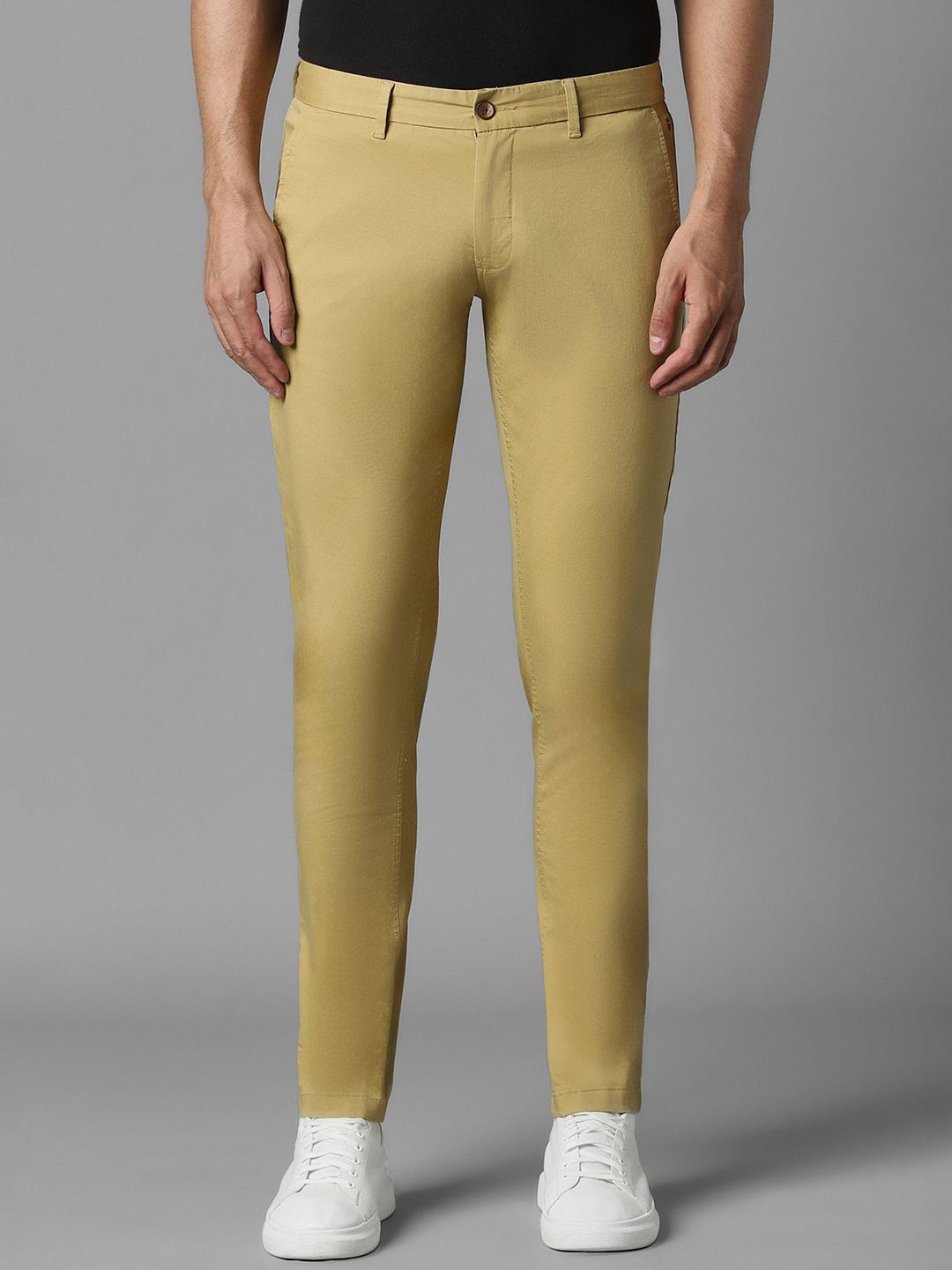 

Louis Philippe Sport Men Slim Fit Trousers, Khaki