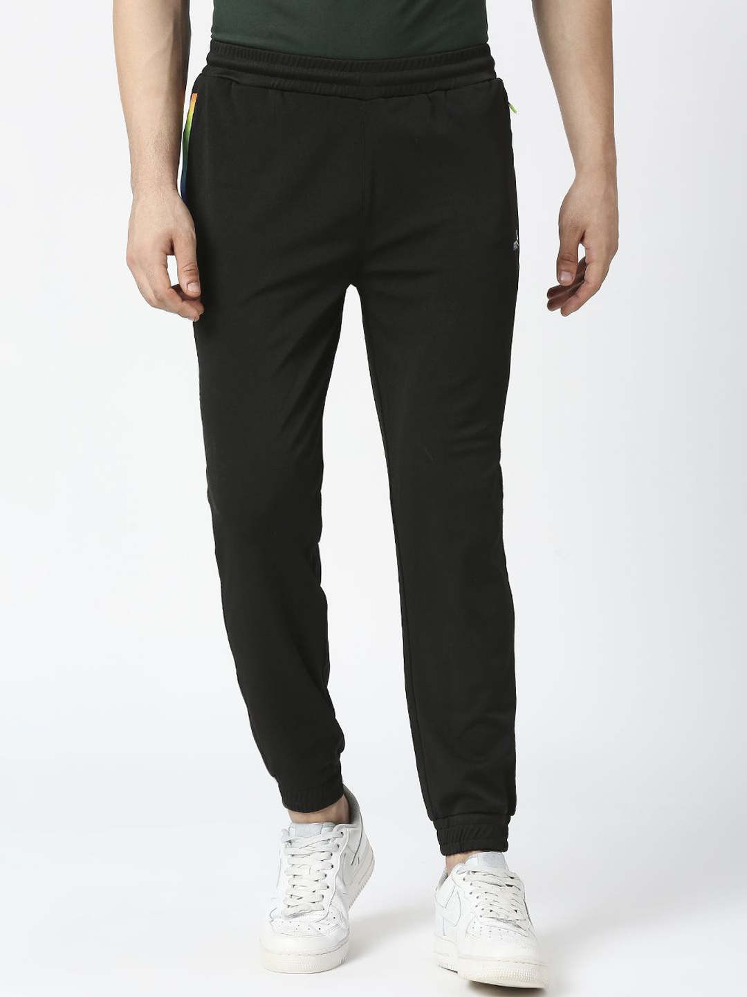 

FiTZ Men Relaxed Fit Track Pants, Black