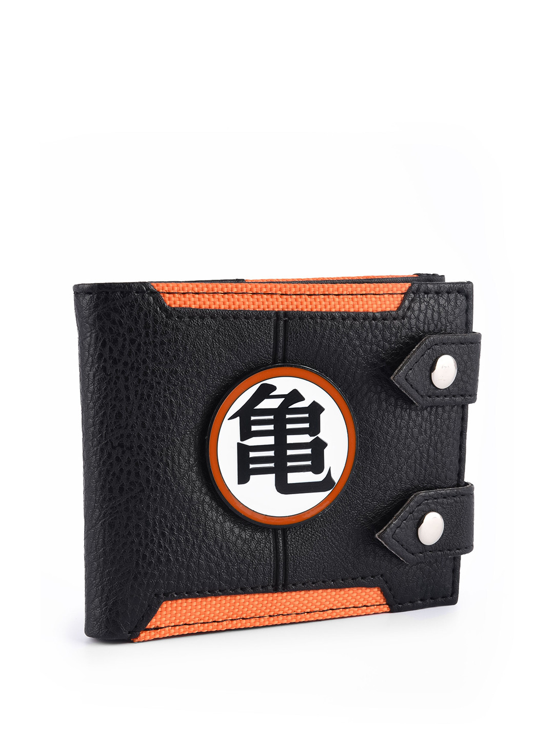 

COMICSENSE Men Dragon Ball Z Anime Mighty Warrior Anime Printed Two Fold Wallet, Black