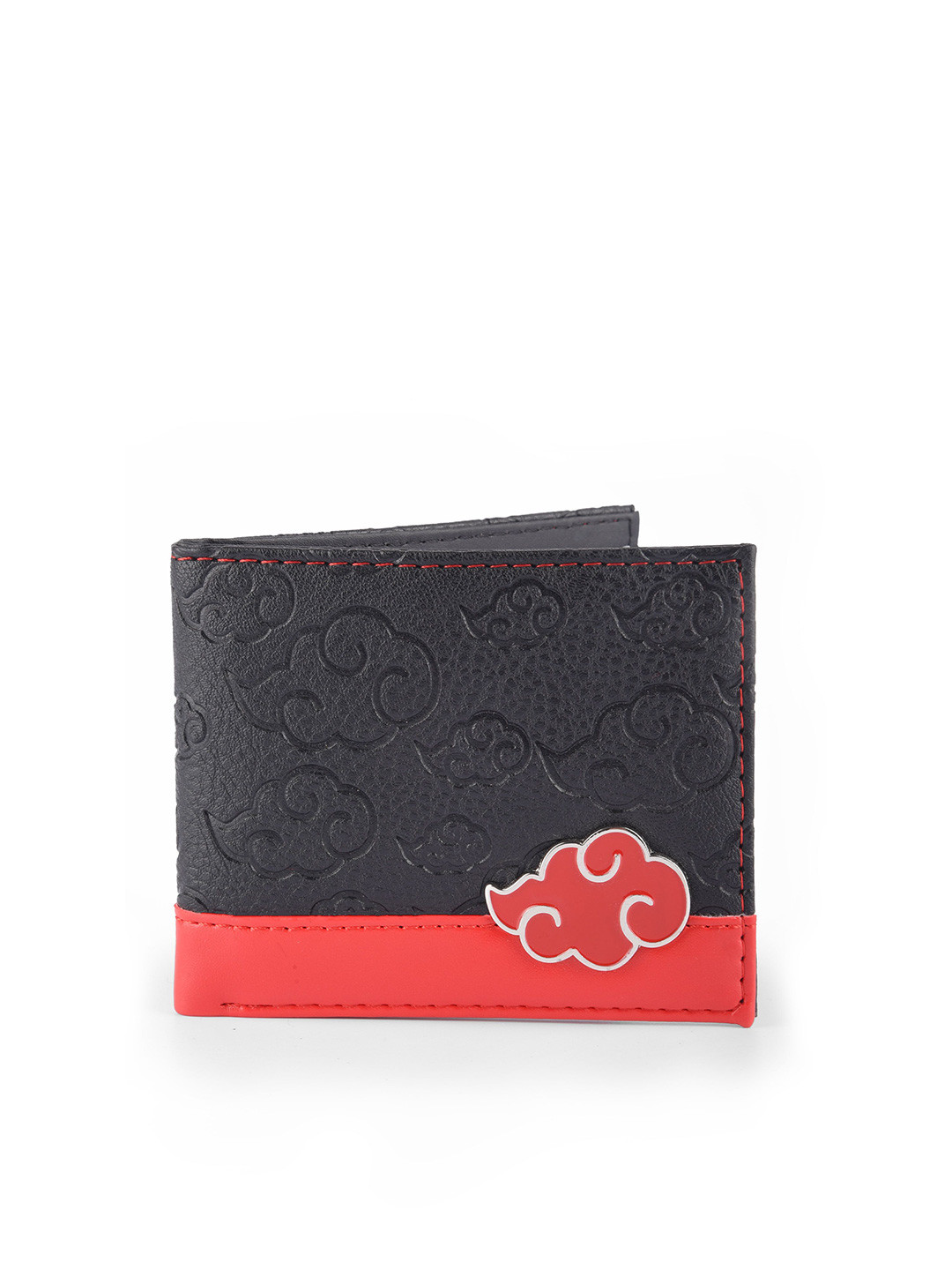 

COMICSENSE Men Naruto Anime Ninja Dawn Printed Two Fold Wallet, Black